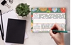 Click to zoom Habit Tracker 1002 Floral Writing