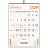 Click to zoom 805 Orange English Monthly Calendar 2025