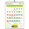 Click to zoom 815 Go Green English Monthly Calendar 2025