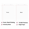 Click to zoom Ruled paper Two Side Printing