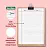 Click to zoom Ruled paper Two Side Printing