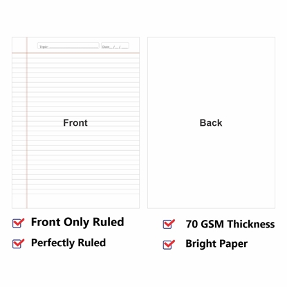 Ruled Paper One Side Printing