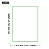 Click to zoom Green Border Paper