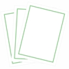 Click to zoom Green Border Paper