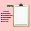 Click to zoom Green Border Paper