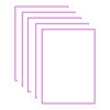 Click to zoom Magenta Border Paper