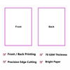 Click to zoom Magenta Border Paper