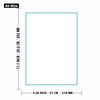 Click to zoom Cyan Border Paper