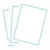 Click to zoom Cyan Border Paper