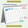 Click to zoom Table Blue Line Calendar Planner 2025