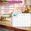 Click to zoom Table Blue Line Calendar Planner 2025