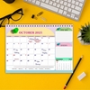 Click to zoom Table Elegant Button Calendar Planner 2025