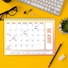 Click to zoom Table Rainbow Calendar Planner 2025