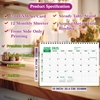 Click to zoom Table Jeri Green line Calendar Planner 2025