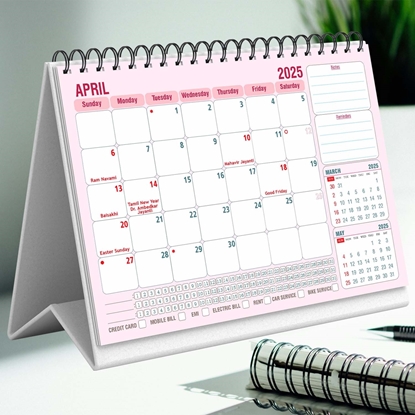 Ping Table Calendar Planner 2025	