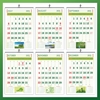 Click to zoom 815 Go Green English Monthly Calendar 2025