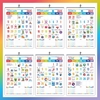 Click to zoom 751 Important Days English Monthly Calendar 2025