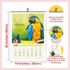 Click to zoom J885- Birds English Calendar 2025