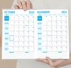 Click to zoom Monthly planner in executive diary 2025