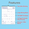 Click to zoom Blue Wall Planner 2025