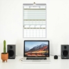 Click to zoom 301 Grey 14x19" Habit Wall Tracker 4