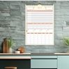 Click to zoom 301 Yellow 14x19" Habit Wall Tracker 6