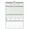 Click to zoom  302 Grey 10x14" Habit Wall Tracker 1