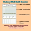 Click to zoom 302 Grey 10x14" Habit Wall Tracker 3