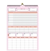 Click to zoom 302 Pink 10x14" Habit Wall Tracker 1