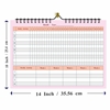 Click to zoom 303 Pink 14x10" Landscape Habit Wall Tracker 2