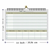 Click to zoom 303 Grey 14x10" Landscape Habit Wall Tracker 2