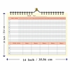 Click to zoom 303 Yellow 14x10" Landscape Habit Wall Tracker 2