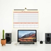 Click to zoom 303 Yellow 14x10" Landscape Habit Wall Tracker 4