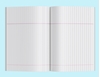 Click to zoom King Size Maths Single Line Notebook Inner Page