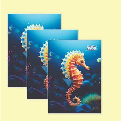  King Size Two Line Notebook Pack 3