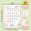 Click to zoom Premium Paper Calendar 2027