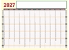 Click to zoom VP -1212-YP- yellow Year Planner 2027