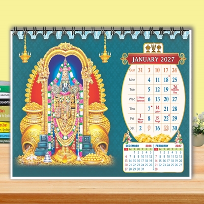 T5008-Balaji Table Calendar 2027 