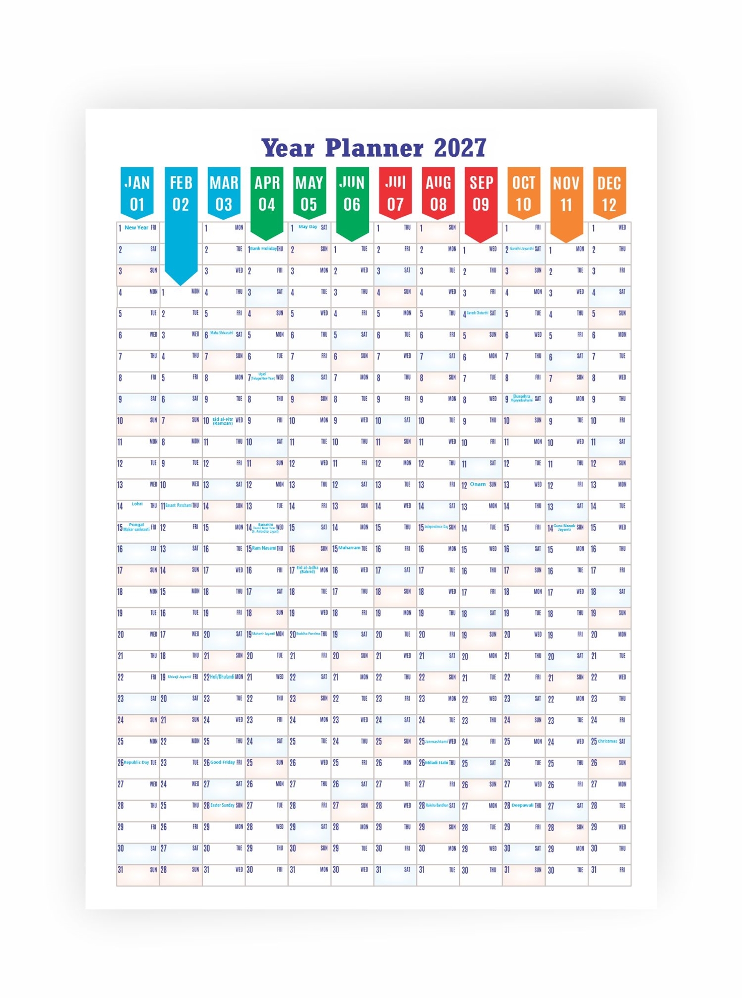 VP-Arrow-Year Planner 2027