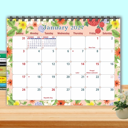 T5066 - Floral Table Planner 2027