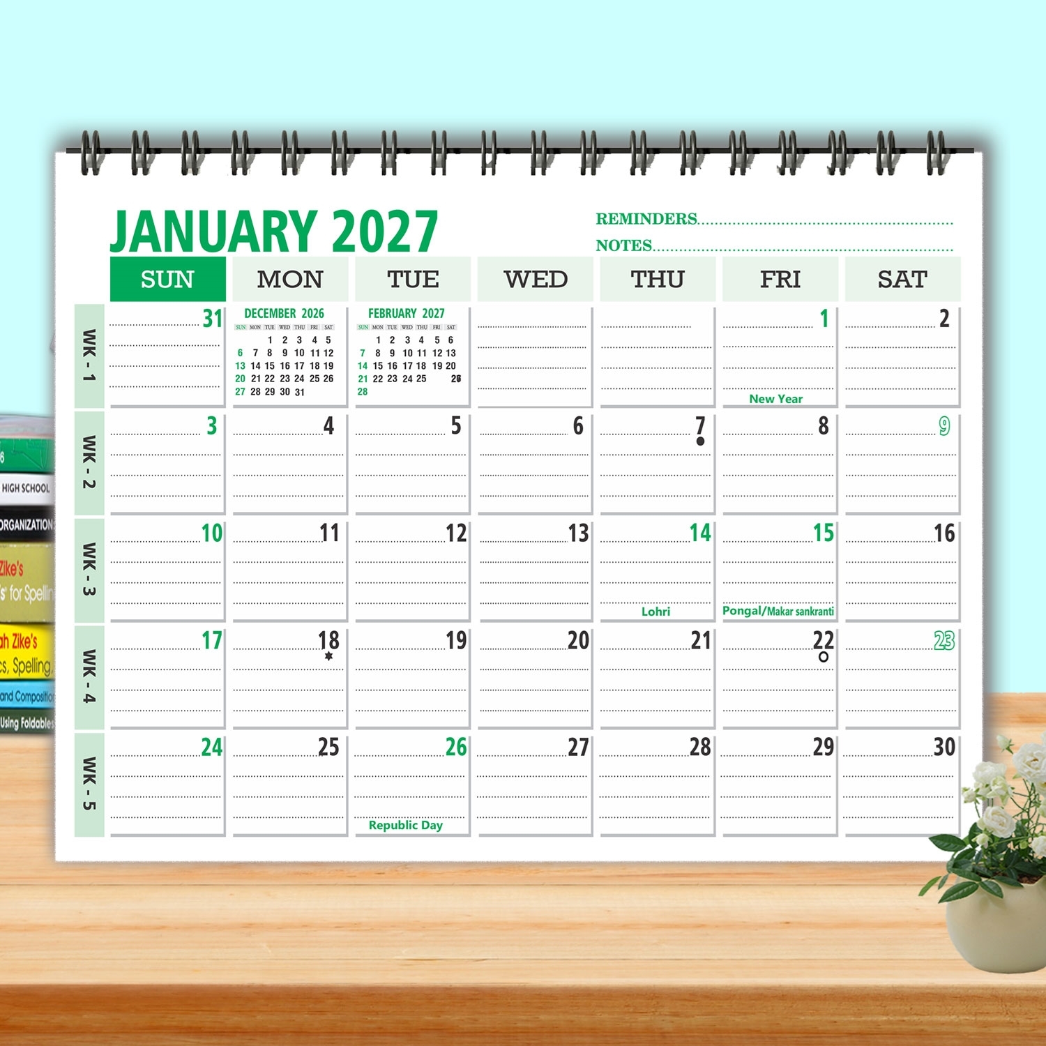 T5051 - Greenline Table Planner 2027