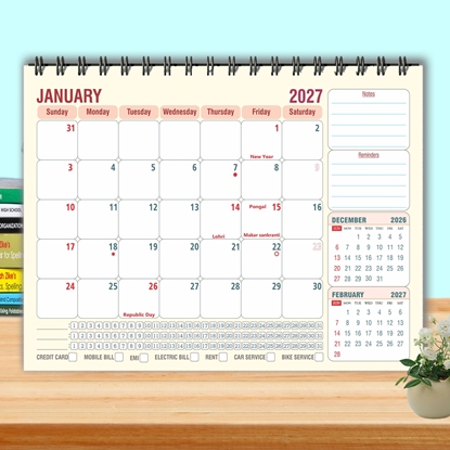 T5053 - Yellow Table Planner 2027