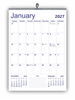 Click to zoom BlueColour Monthly Wall Planner 2027